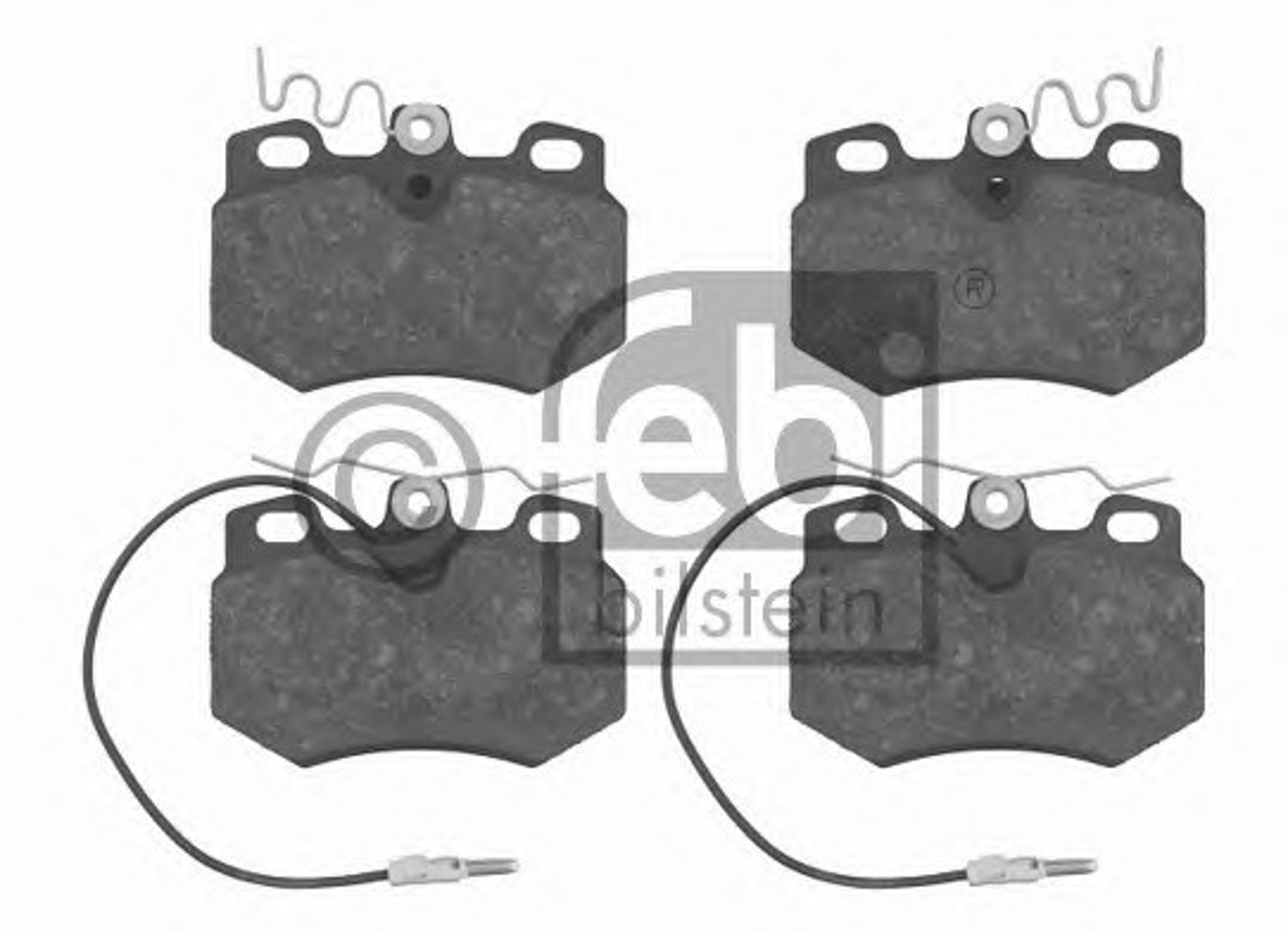 Колодки тормозные дисковые FEBI BILSTEIN 16242