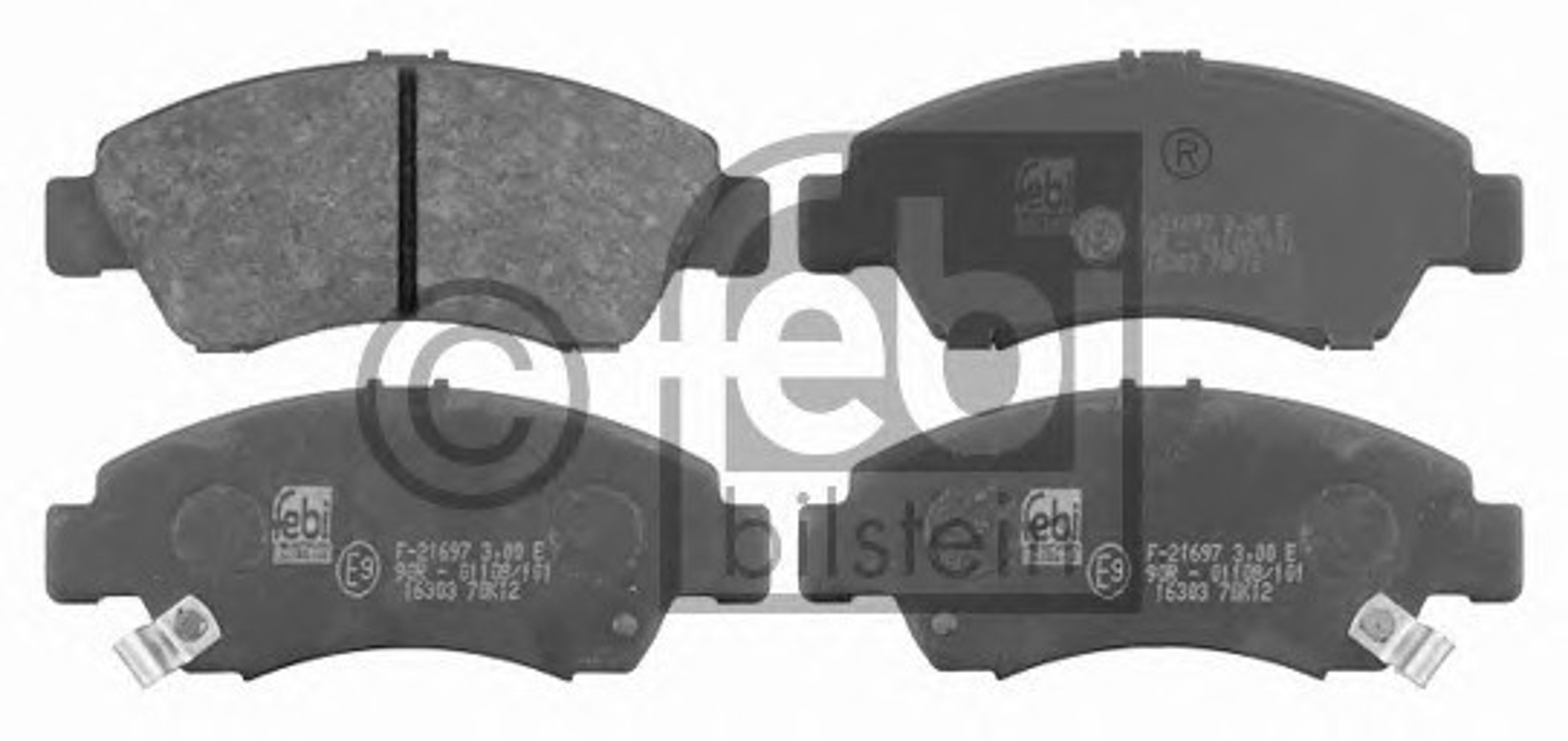 Колодки тормозные дисковые FEBI BILSTEIN 16303