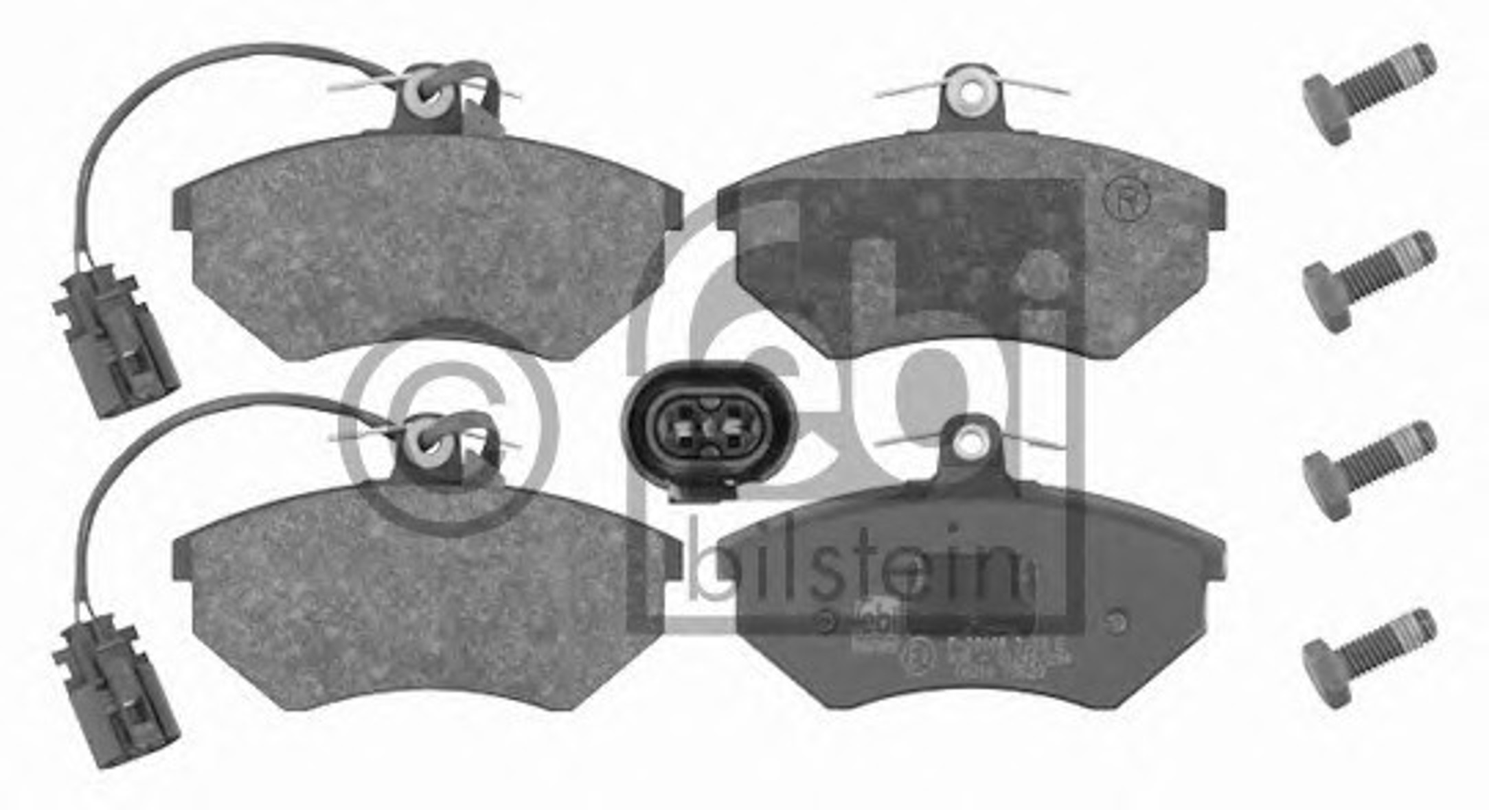 Колодки тормозные дисковые FEBI BILSTEIN 16316