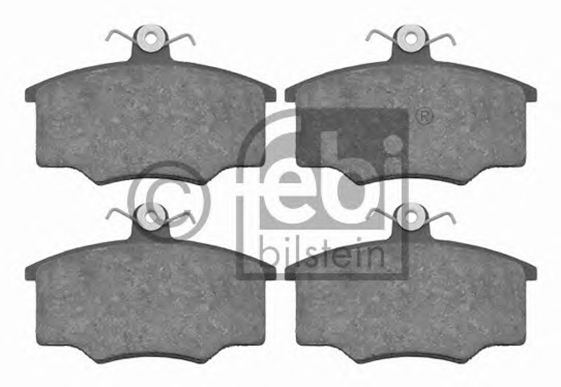 Колодки тормозные дисковые FEBI BILSTEIN 16320