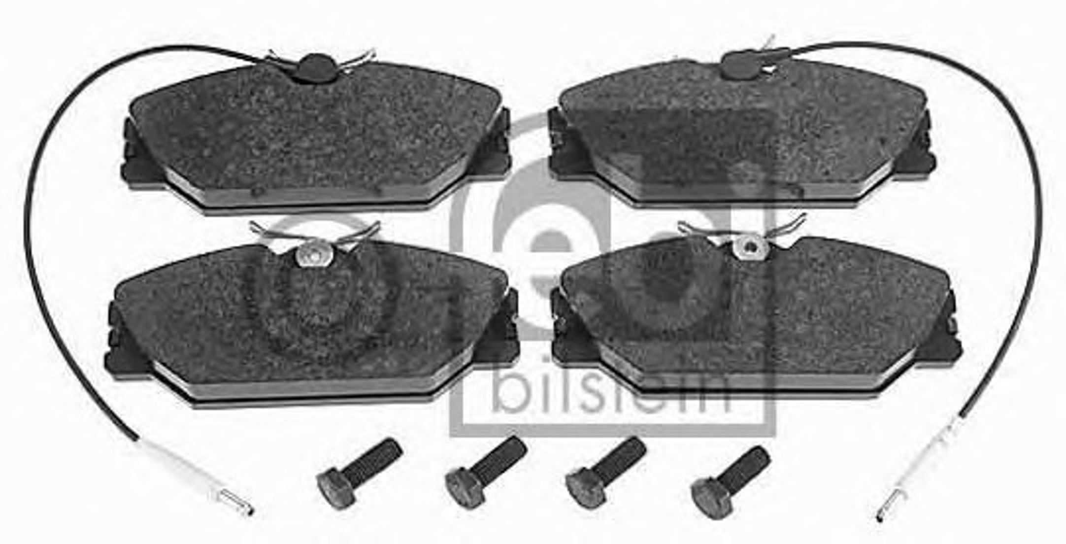 Колодки тормозные дисковые FEBI BILSTEIN 16381