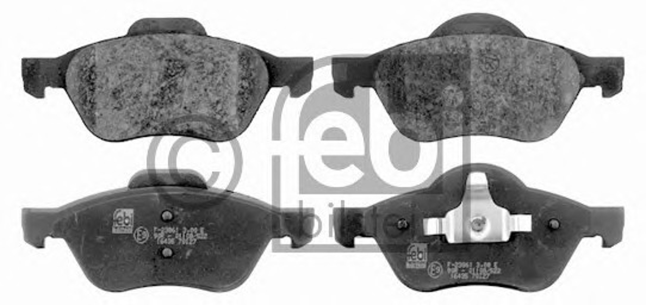 Колодки тормозные дисковые FEBI BILSTEIN 16435