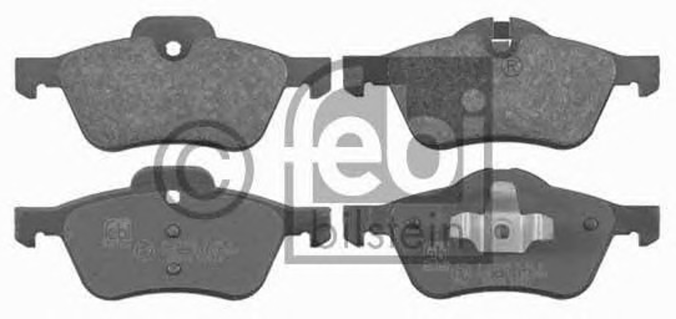 Колодки тормозные дисковые FEBI BILSTEIN 16490