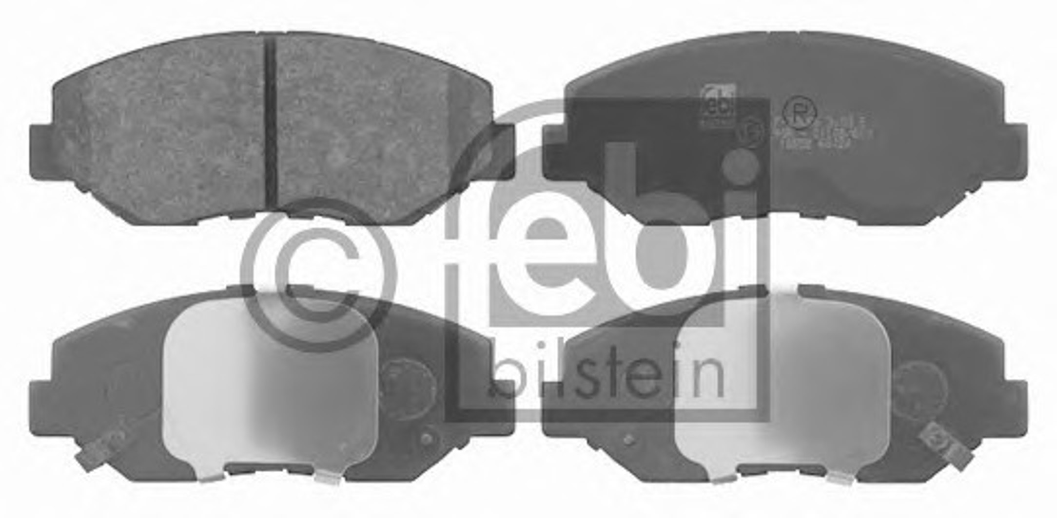 Колодки тормозные дисковые FEBI BILSTEIN 16552