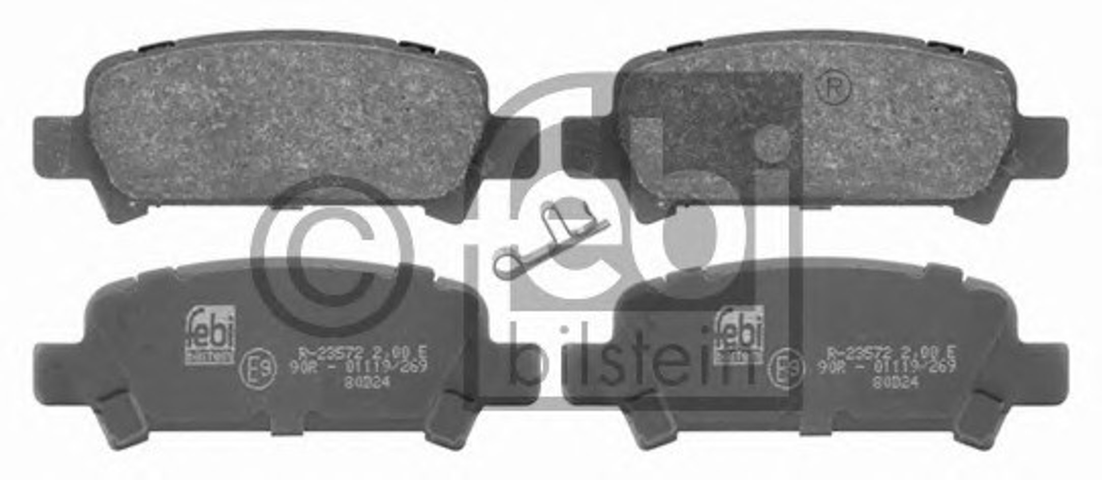 Колодки тормозные дисковые FEBI BILSTEIN 16659