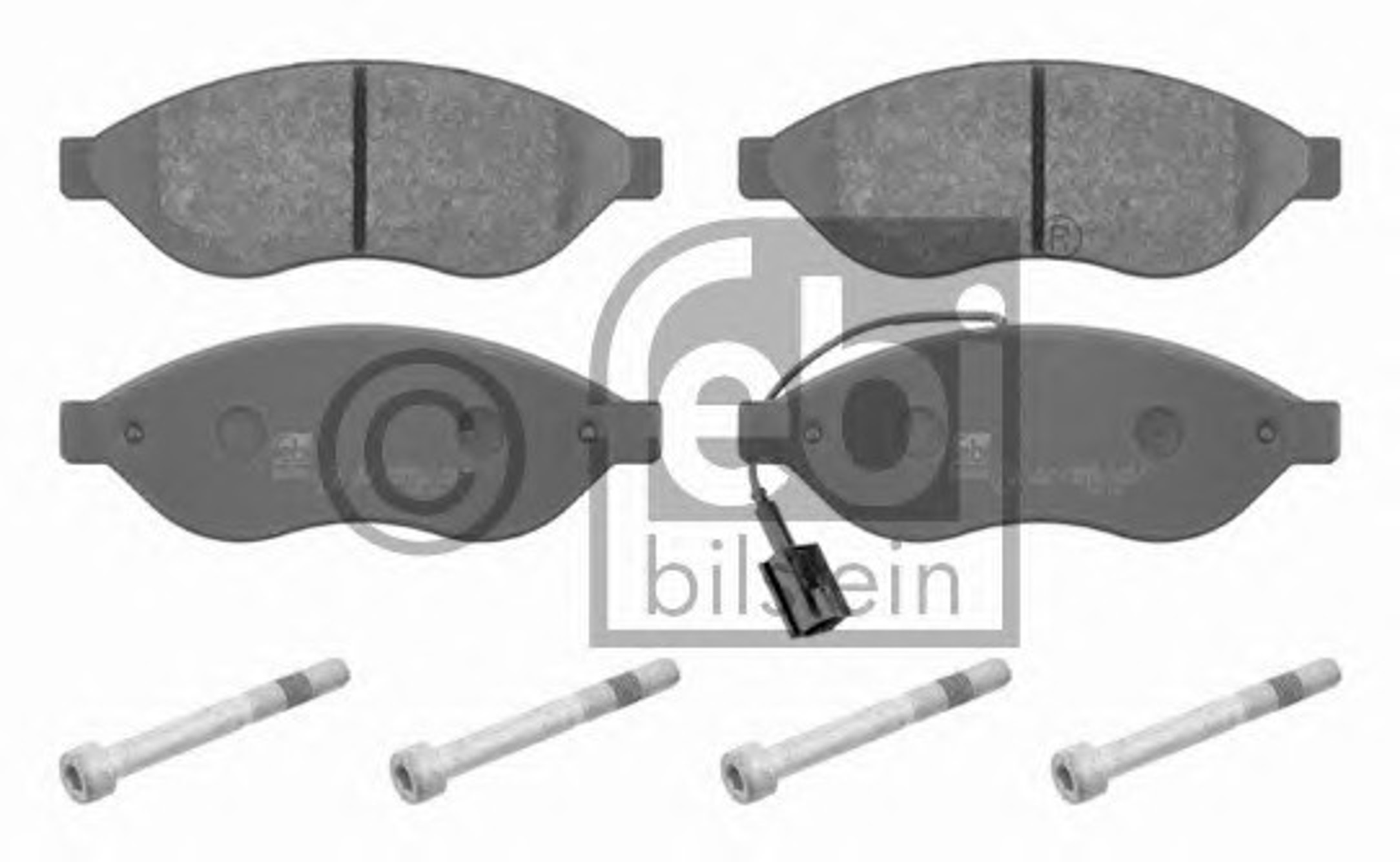 Колодки тормозные дисковые FEBI BILSTEIN 16716