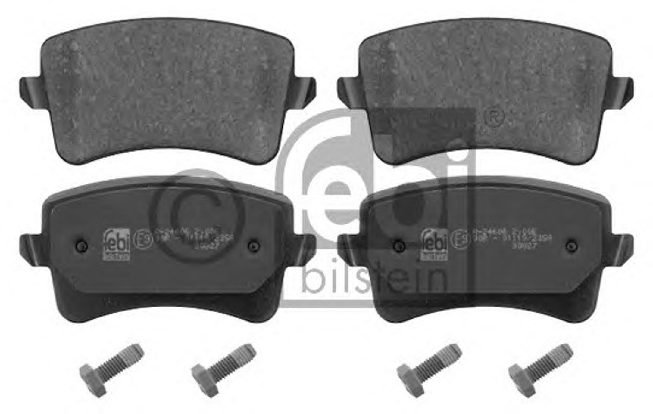 Колодки тормозные дисковые FEBI BILSTEIN 16755