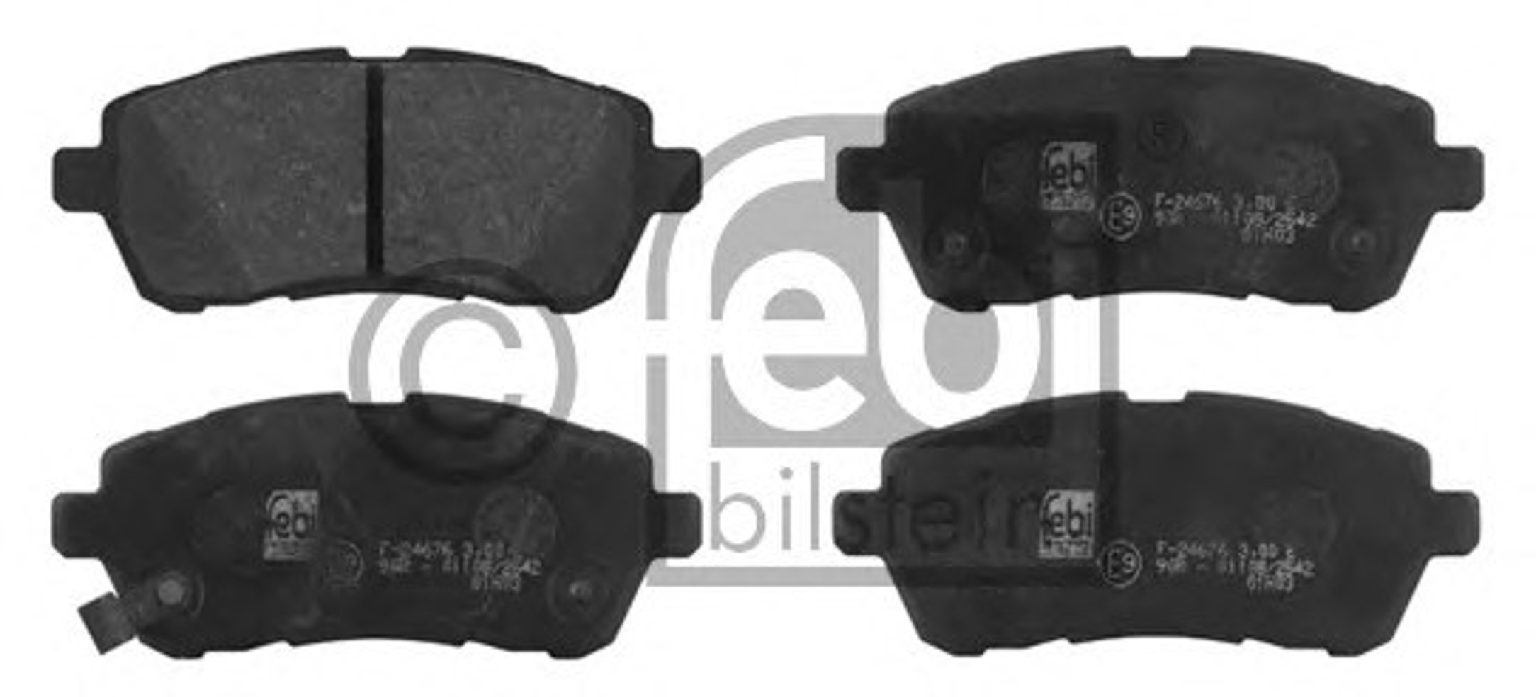 Колодки тормозные дисковые FEBI BILSTEIN 16771