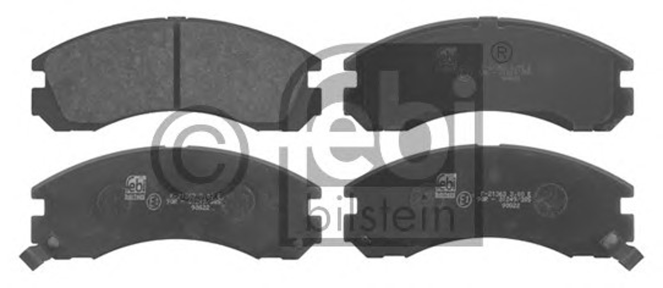 Колодки тормозные дисковые FEBI BILSTEIN 16776