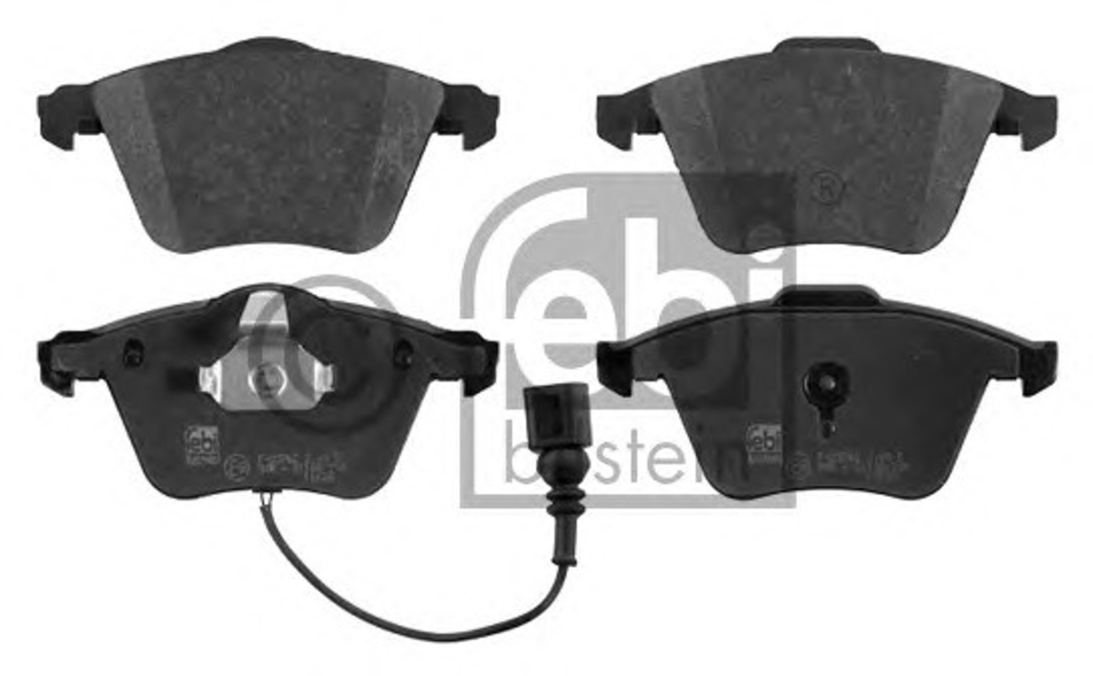 Колодки тормозные дисковые FEBI BILSTEIN 16796