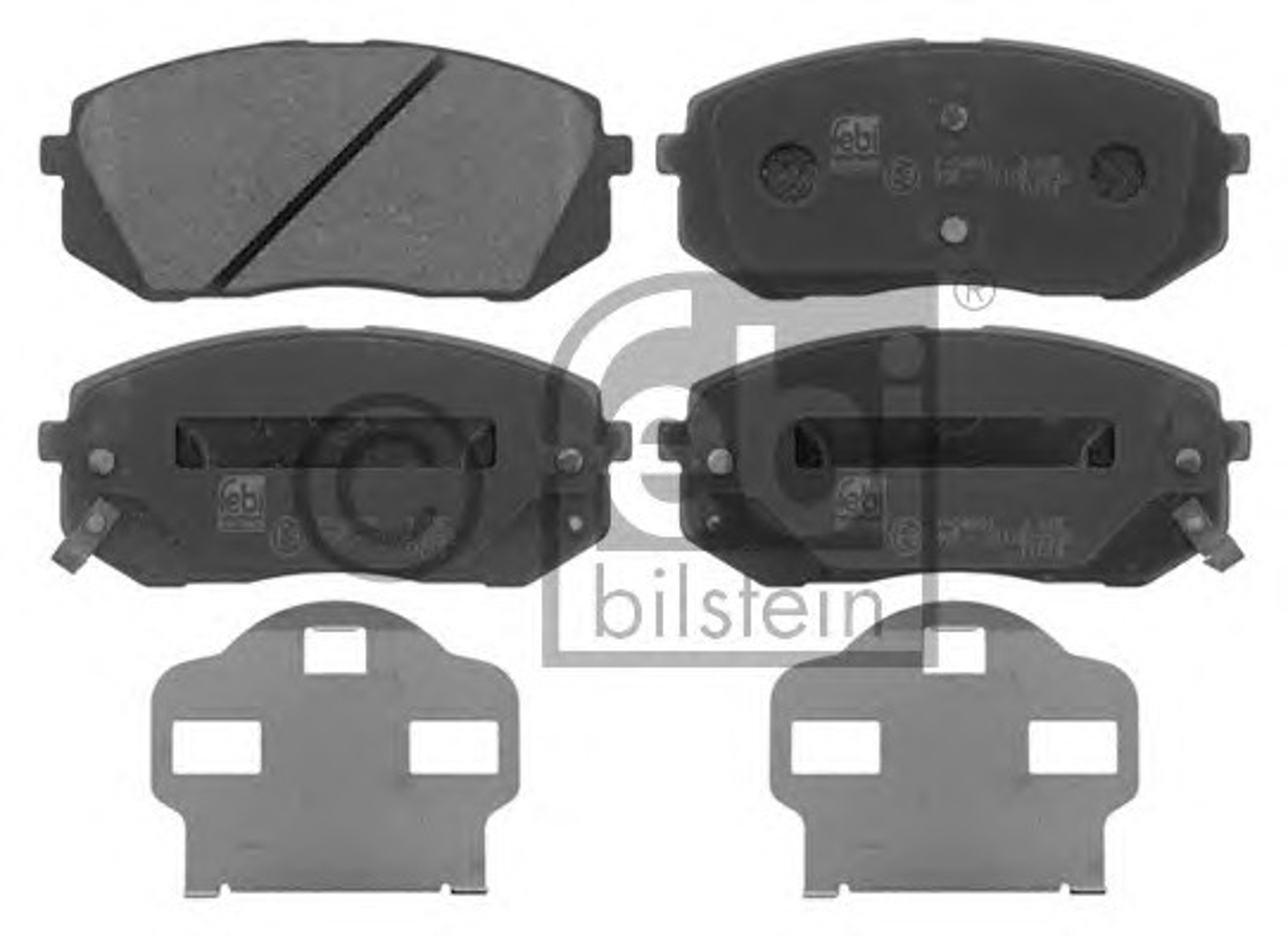 Колодки тормозные дисковые FEBI BILSTEIN 16816