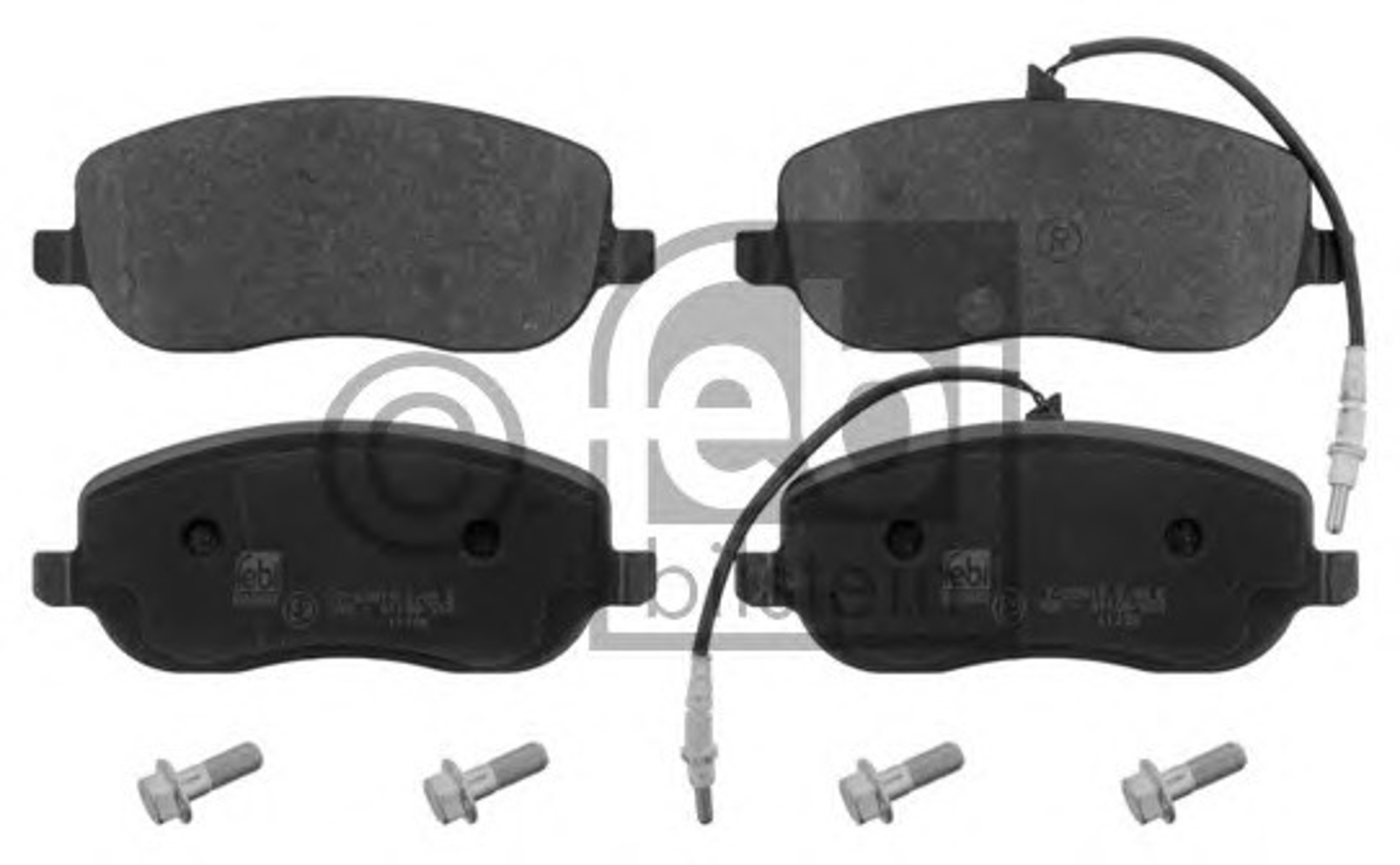 Колодки тормозные дисковые FEBI BILSTEIN 16827