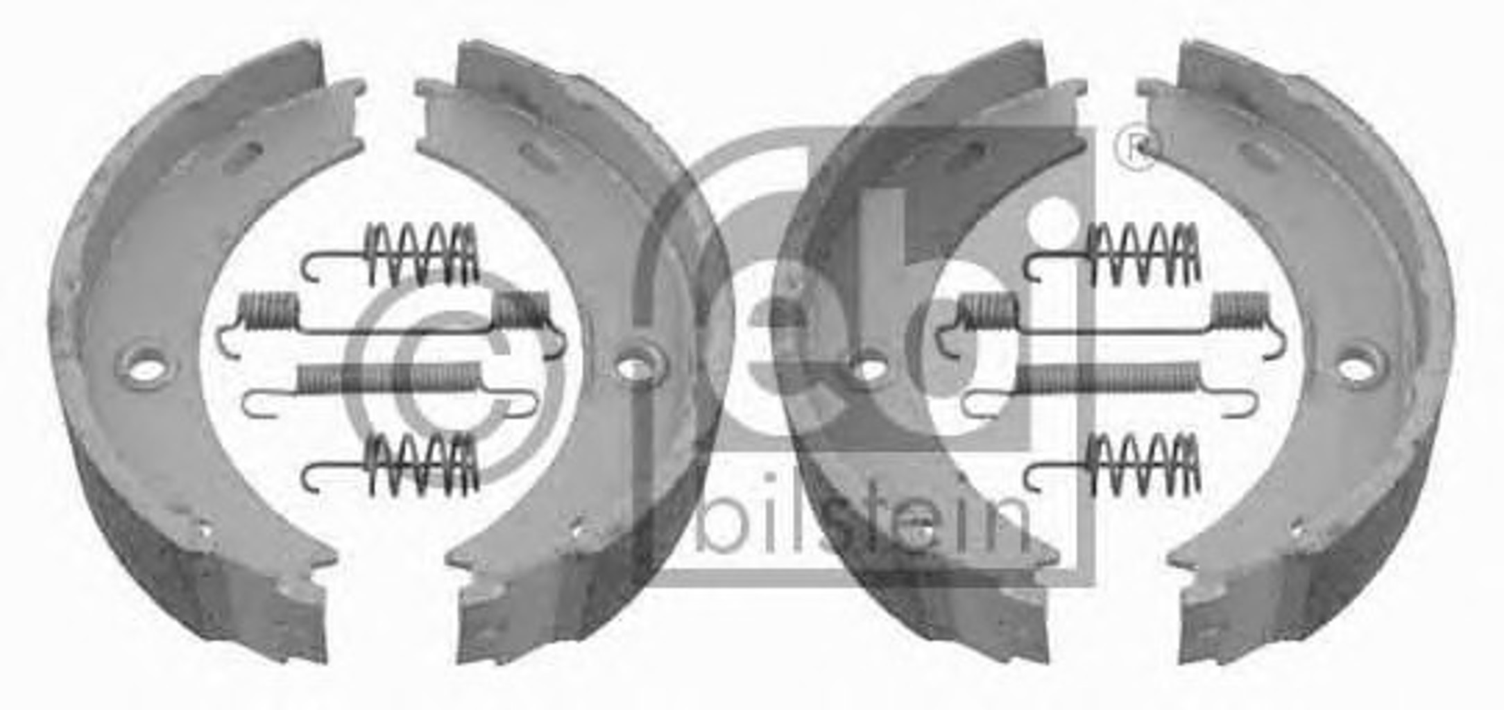 Комплект тормозных колодок стояночная тормозная система FEBI BILSTEIN 23191