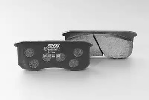 Комплект тормозных колодок дискового тормоза FENOX BP40012O7