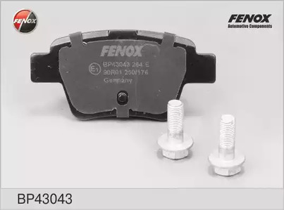 Комплект тормозных колодок дискового тормоз FENOX BP43043