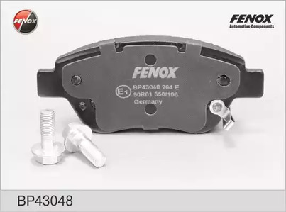 Комплект тормозных колодок дискового тормоза FENOX BP43048