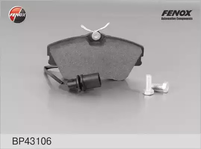 Комплект тормозных колодок дискового тормоз FENOX BP43106