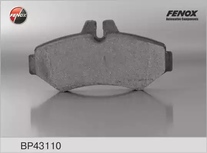 Комплект тормозных колодок дискового тормоза FENOX BP43110