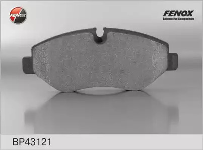 Комплект тормозных колодок дискового тормоза FENOX BP43121