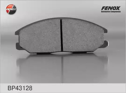 Комплект тормозных колодок дискового тормоза FENOX BP43128