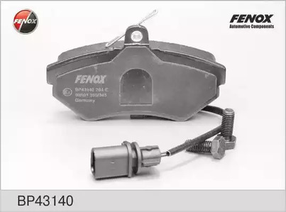 Комплект тормозных колодок дискового тормоза FENOX BP43140