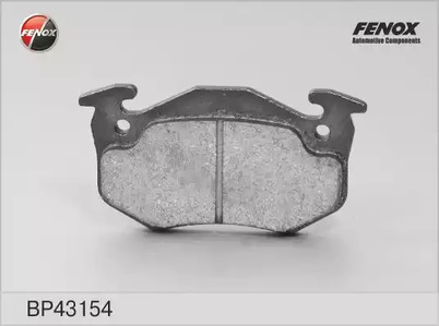 Комплект тормозных колодок дискового тормоза FENOX BP43154
