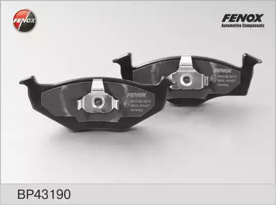 Комплект тормозных колодок дискового тормоза FENOX BP43190