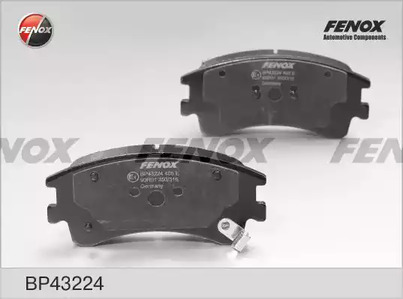 Комплект тормозных колодок дискового тормоз FENOX BP43224