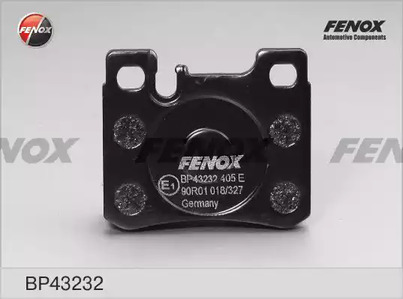 Комплект тормозных колодок дискового тормоза FENOX BP43232