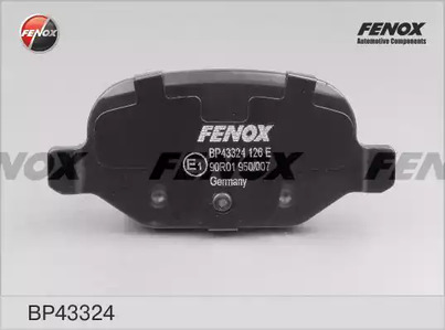 Комплект тормозных колодок дискового тормоз FENOX BP43324