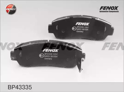 Тормозные колодки FENOX BP43335