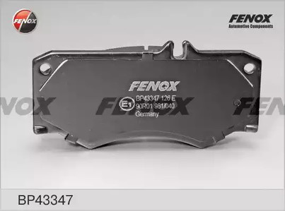 Тормозные колодки FENOX BP43347