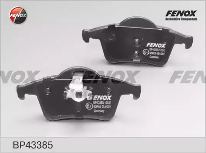 Комплект тормозных колодок дискового тормоз FENOX BP43385