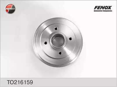 Барабан тормозной FENOX TO216159