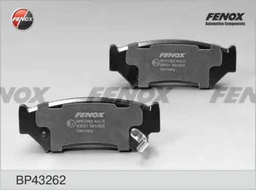Тормозные колодки FENOX BP43262