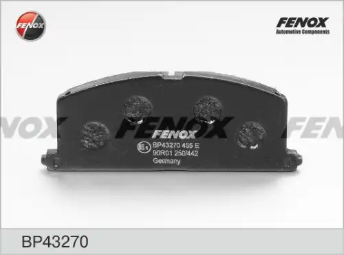 Тормозные колодки FENOX BP43270