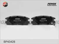Колодки торм зад FENOX BP43428