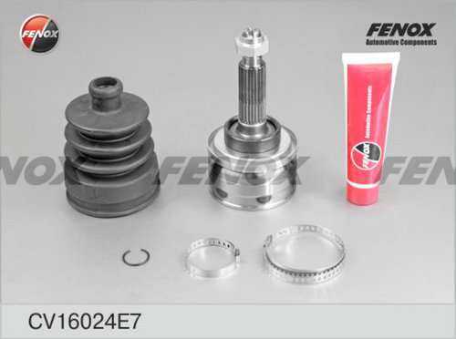 Шарнирный комплект приводного вал FENOX CV16024E7