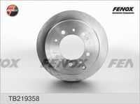 Тормозные диски FENOX TB219358