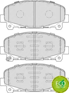 Комплект тормозных колодок дискового тормоз premier eco friction FERODO FDB4270