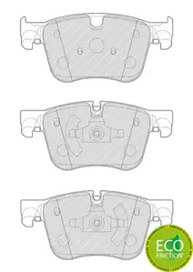 Комплект тормозных колодок дисковый тормоз premier eco friction
