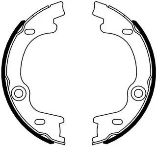 Колодки тормозные барабанные FERODO FSB4099