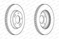 Тормозные диски FERODO DDF2187C