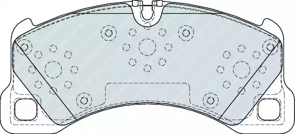 Тормозные колодки FERODO FDB4064