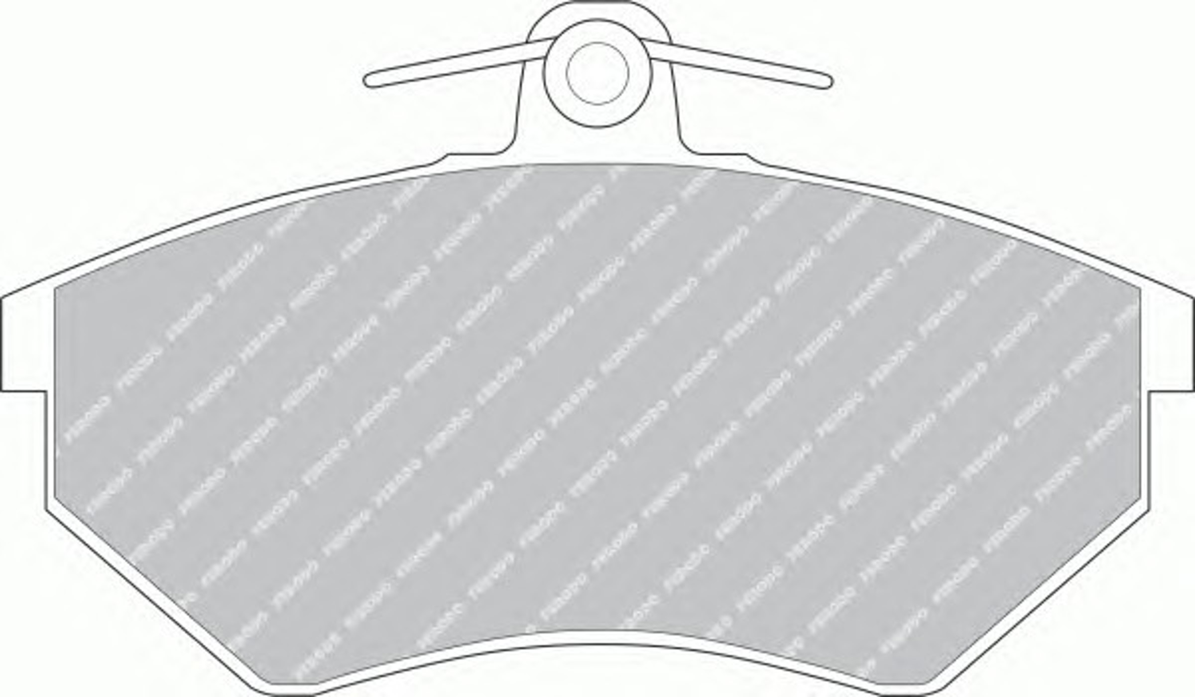 Колодки тормозные дисковые FERODO FDB775C