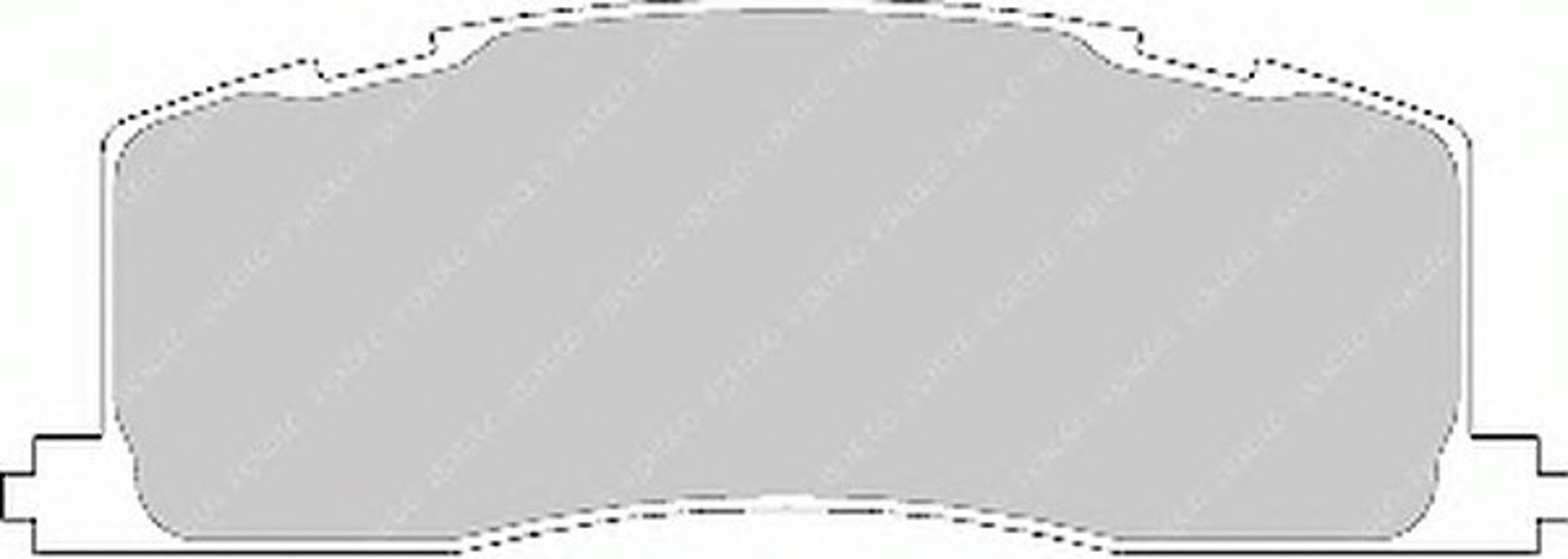 Колодки тормозные дисковые FERODO FDB931