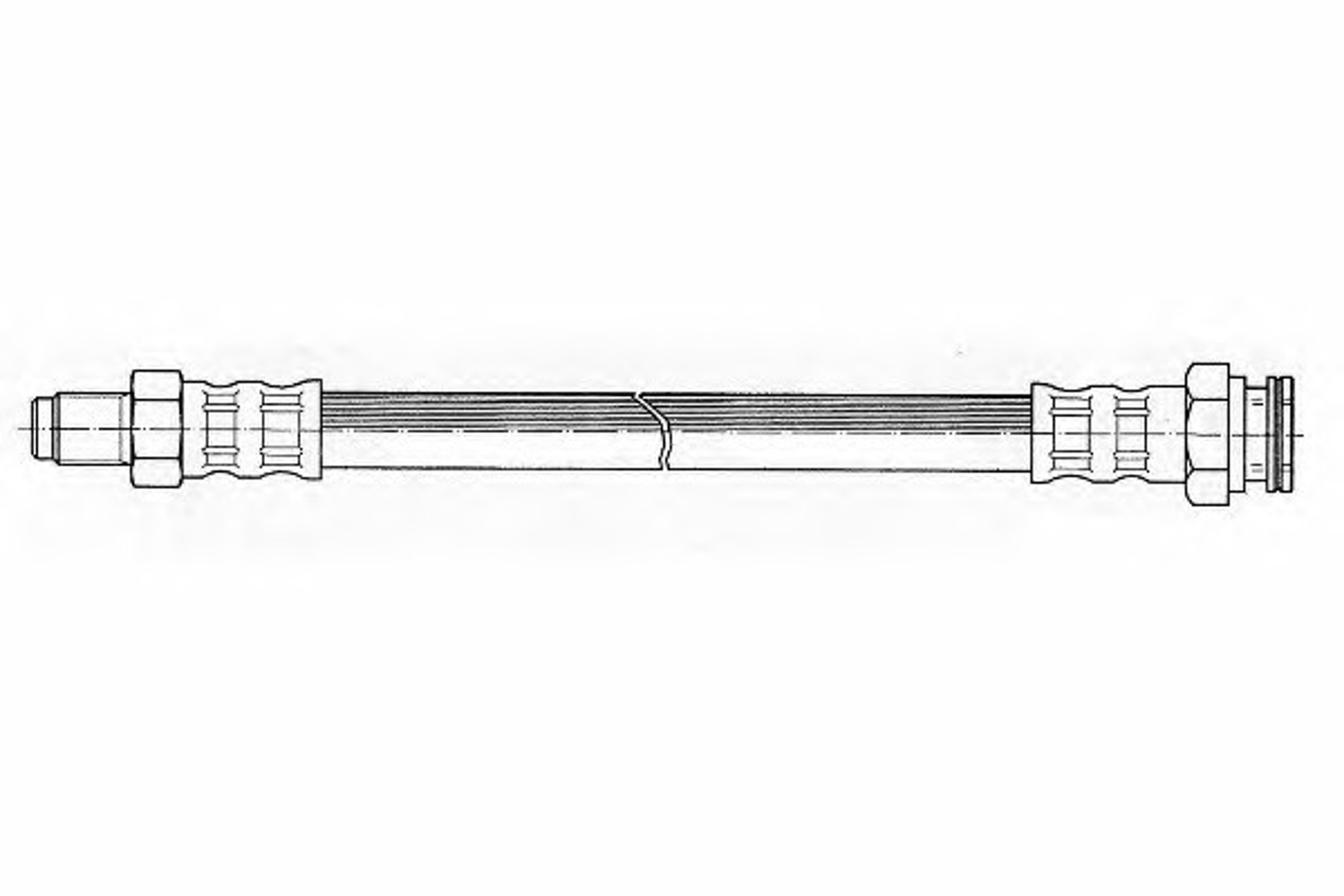 Шланг тормозной FERODO FHY2135