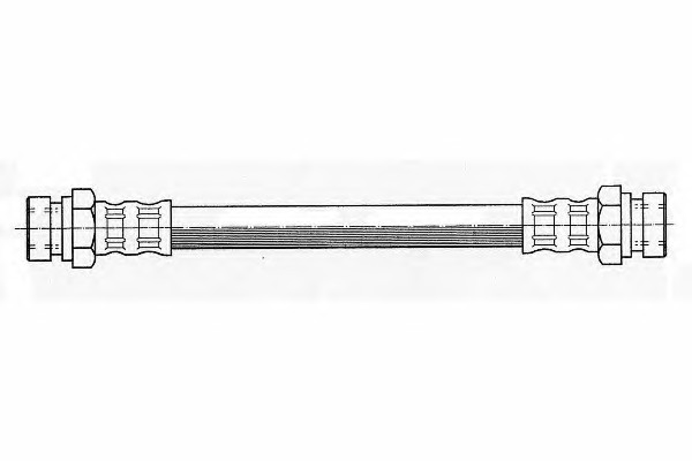 Шланг тормозной FERODO FHY2207