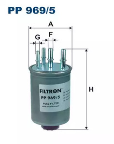 Топливный фильтр FILTRON PP969/5