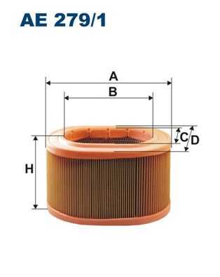 Воздушный фильтр FILTRON AE 279/1